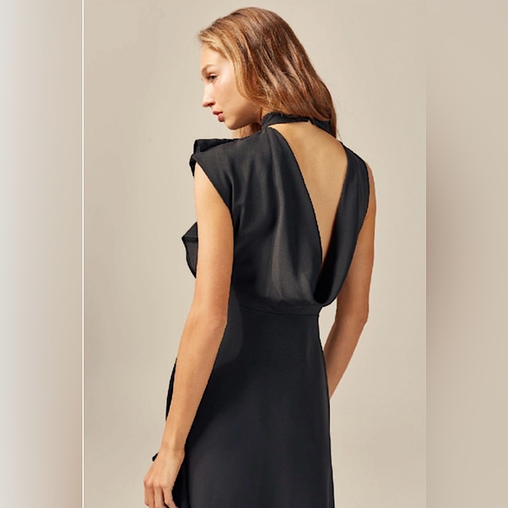 IVORY C/MEO COLLECTIVE AUGMENT DRESS! Brand new with tags! Size M, USA 6. NWT - Picture 2 of 10